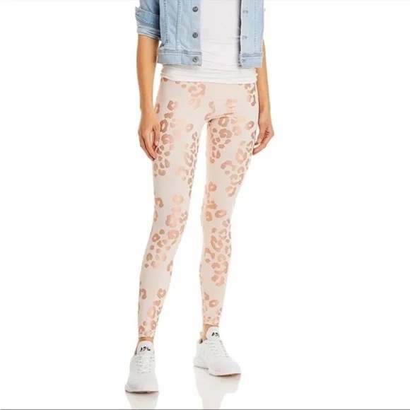 Spiritual Gangster Lux Cheetah High Waist Leggings sz M - Picture 1 of 9